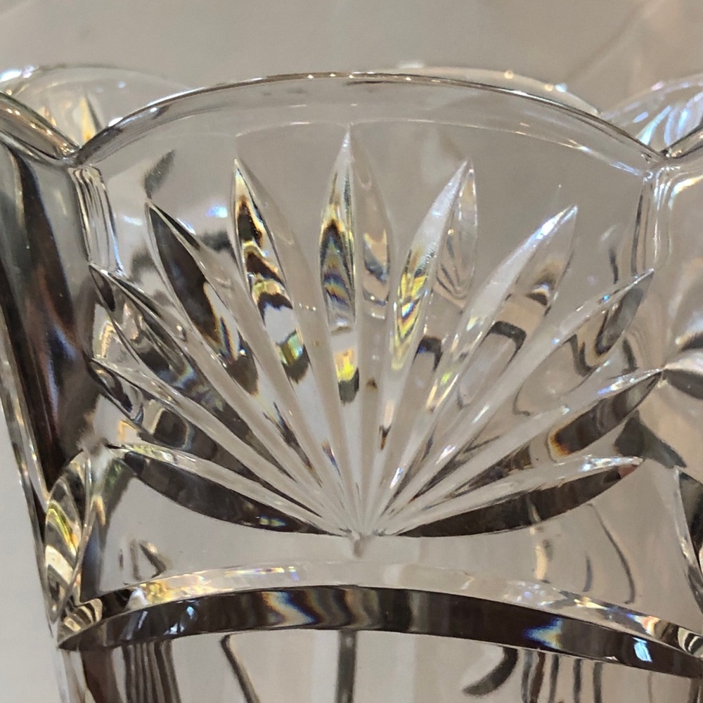 Heavy Glass Vase. 12” - Picture 5 of 5